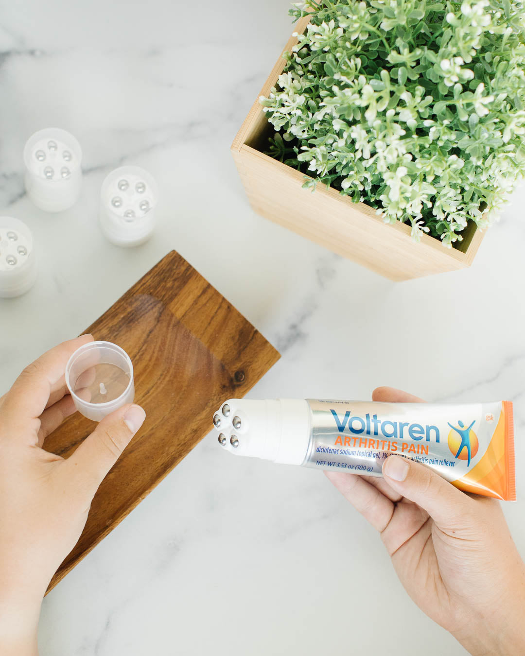 Voltaren 100g (3.53oz) Tube Roller Head - 3 Pack